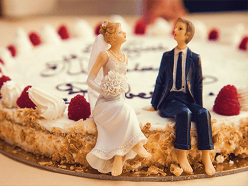 tarta de bodas