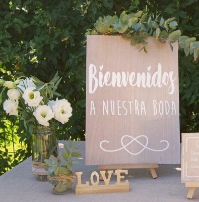 ideas para decoracion boda bienvenida